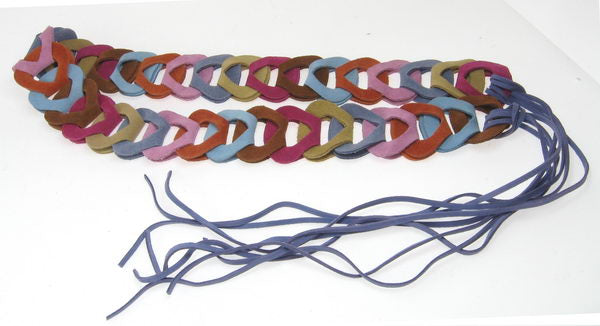 Belt Multicoloured Leather