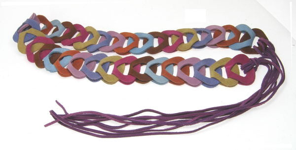 Belt Multicoloured LeatherBT042