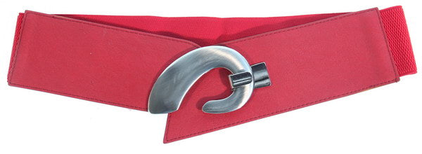 Belt - Koru Buckle Stretch Red - Large