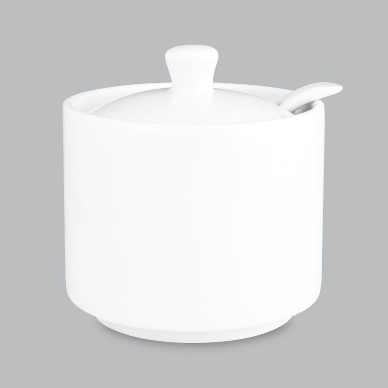 Strt Sugar Bowl 240ml - New Bone- Wilkie Brothers