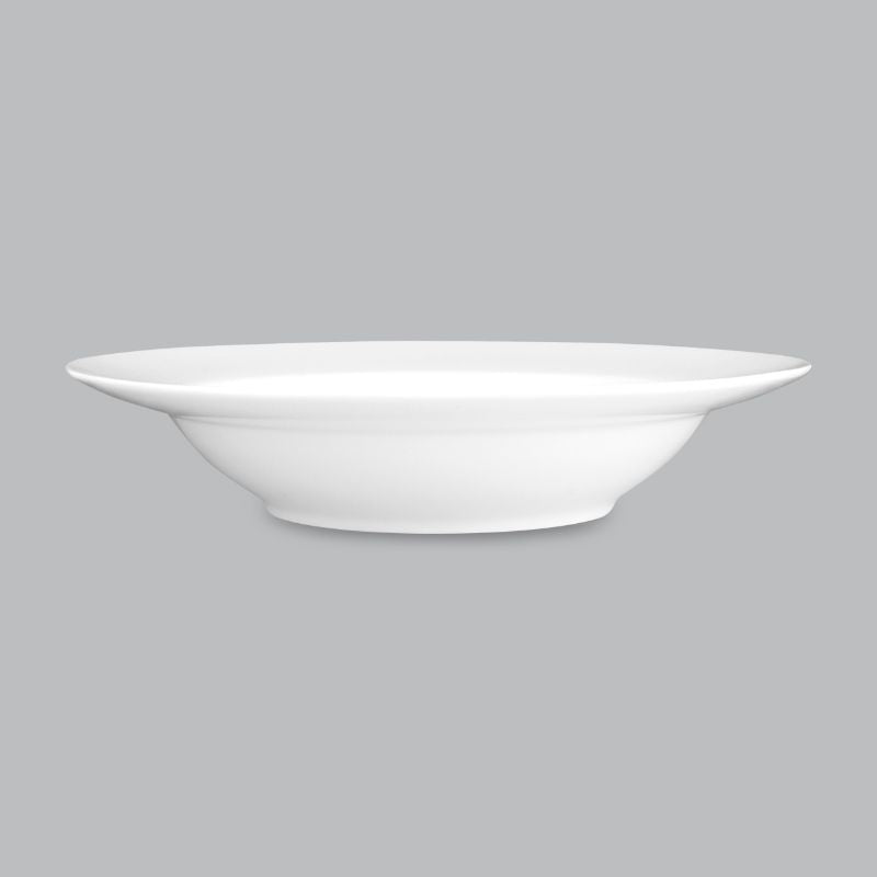 Rim Soup Bowl 23cm - New Bone- Wilkie Brothers