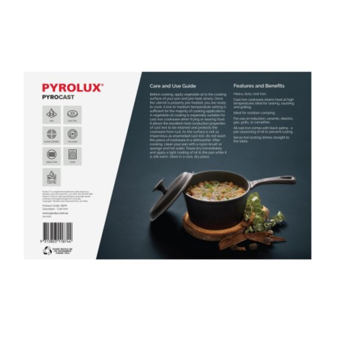 Saucepan - PYROLUX Pyrocast (19cm/2L 2QT)