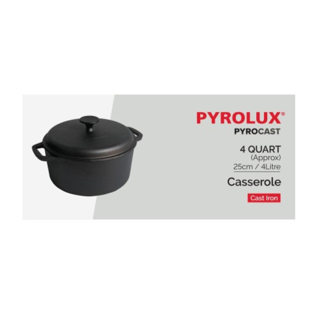 Casserole - PYROLUX Pyrocast (25cm/4L 4QT)