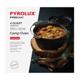 Camp Oven - PYROLUX Pyrocast (25cm/3.5L)