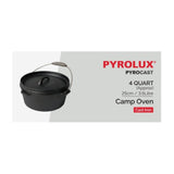 Camp Oven - PYROLUX Pyrocast (25cm/3.5L)