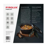 Camp Oven - PYROLUX Pyrocast (25cm/3.5L)