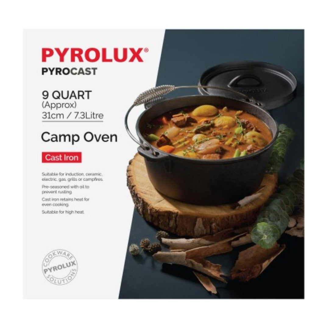 Camp Oven - PYROLUX Pyrocast (31cm/7.3L 9QT)
