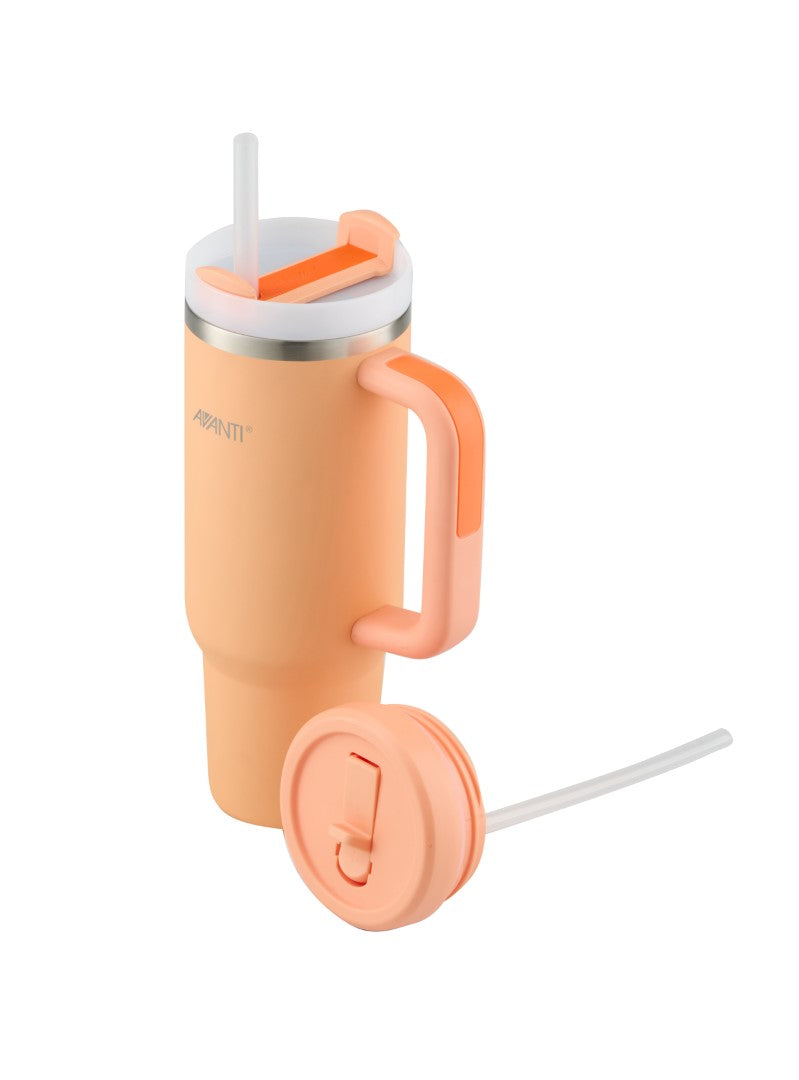 Tumbler - AVANTI HydroQuench with Two Lids 1L (Peach)