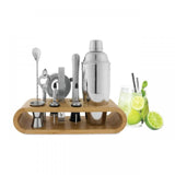 Bar Set with Bamboo Stand - AVANTI (10 Piece)
