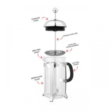 Coffee Plunger - AVANTI Domo Caf Press (1 Litre/8 Cup)