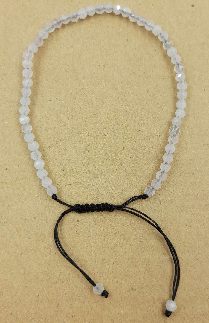 Gemstone Bracelet - Star Cut Faceted Amazonite (Set of 3)