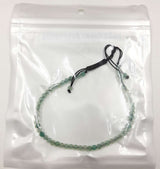 Gemstone Bracelet - Star Cut Faceted Green Aventurine(Set of 3)