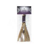 Wicca Broom - Goddess with Amethyst (20cm)
