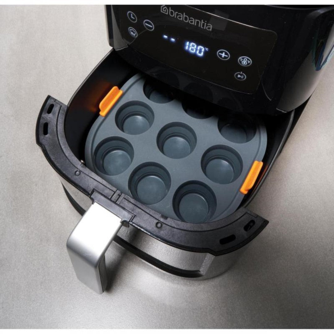 Air Fryer Insert - BAKEMASTER Reinforced Silicone 9 Cup (21cm)