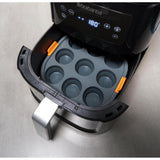 Air Fryer Insert - BAKEMASTER Reinforced Silicone 9 Cup (21cm)