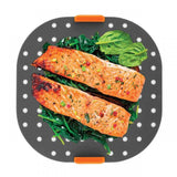 Square Air Fryer Liner - BAKEMASTER Silicone (21 x 21cm)