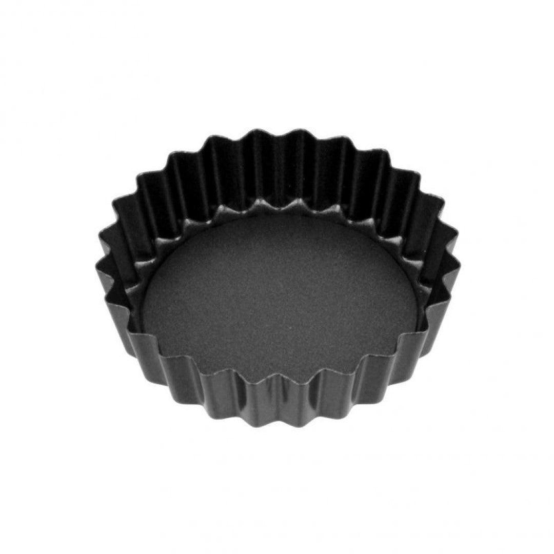Quiche Pan - BAKEMASTER Mini Non Stick Loose Base (8 x 2cm)