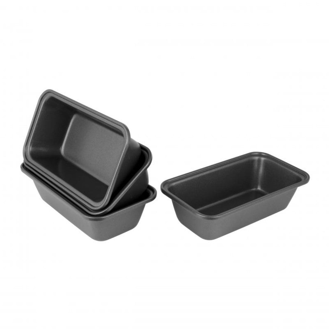 Loaf Pan - BAKEMASTER Mini Non Stick 15 x 8.5 x 4.5cm ( Set of 4)