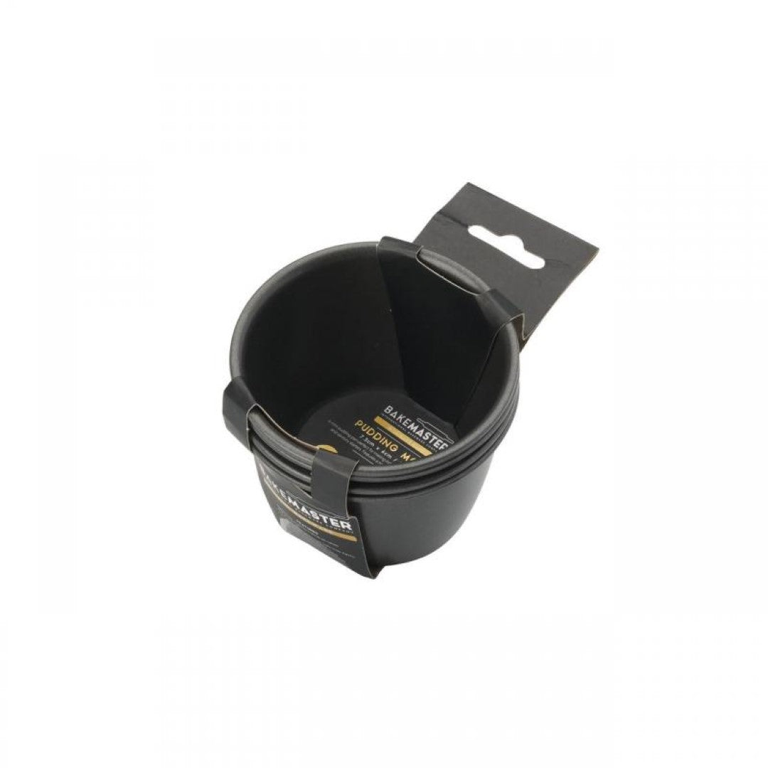 Pudding Mould - BAKEMASTER Mini Non Stick 7.5 x 6cm (Set of 4)