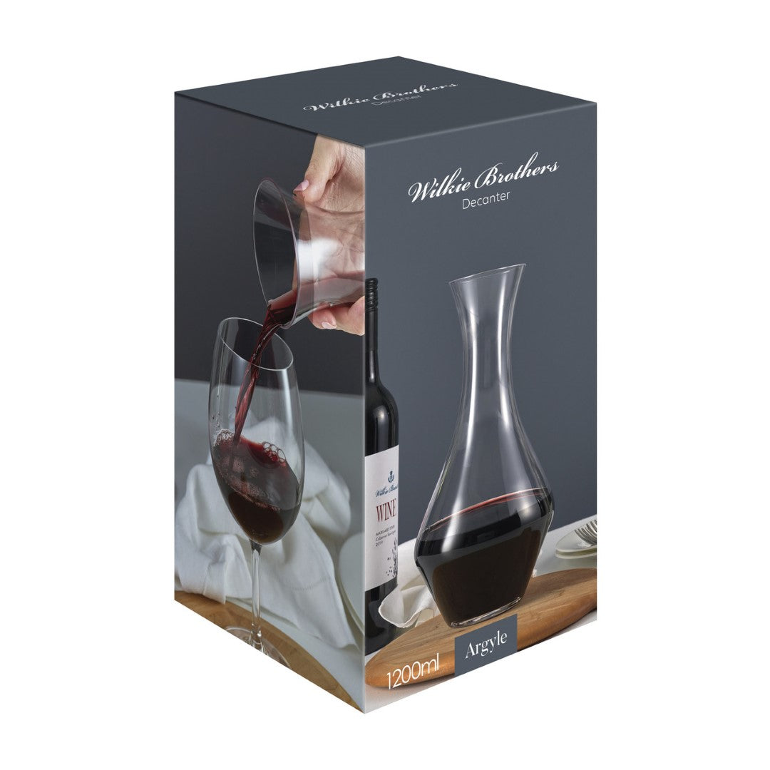 Glass Decanter - Wilkie Brothers Argyle (1200ml)