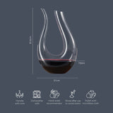 Glass Decanter - Wilkie Brothers Lennox (1500ml)