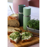 Salt & Pepper Mill Set - Adhoc Textura Green (15cm)