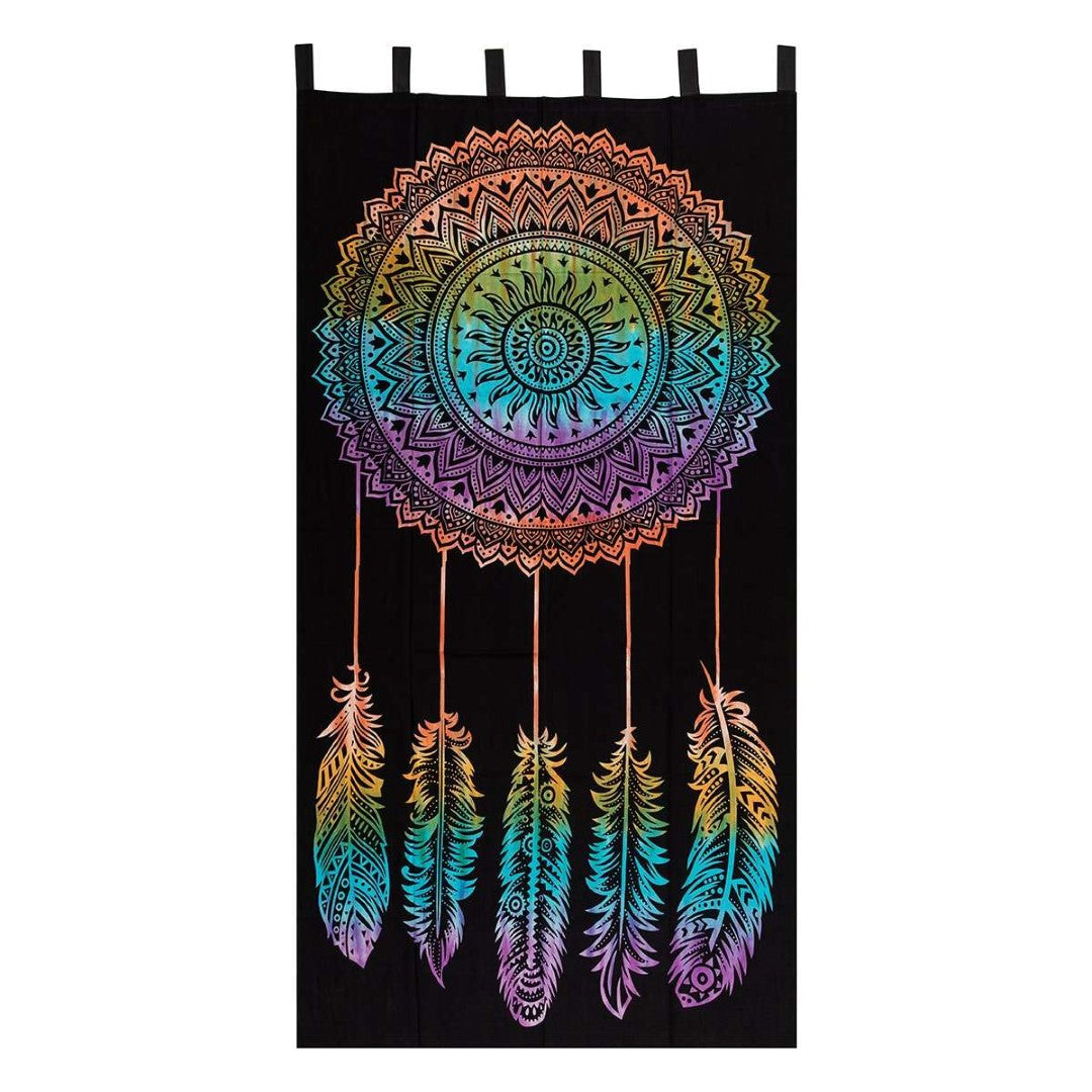 Curtain - Feather Tie Dye (111cm x 222cm)