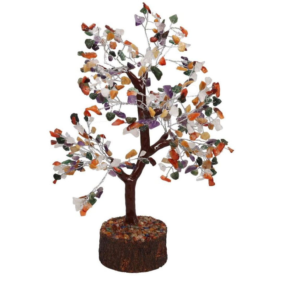 Gemstone Tree - Mixed Stone Large (28cm)