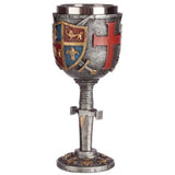 Goblet - Decorative Coat of Arms & Sword (19cm)