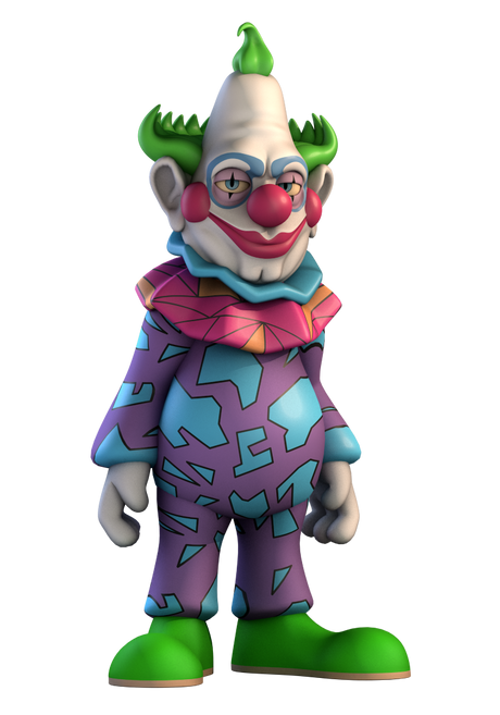 MINIX Jumbo Killer Klowns figurine showcasing vibrant colors and details from the cult classic horror film.