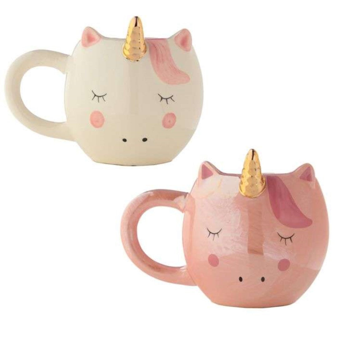 Ceramic Mug - Enchanted Rainbows Unicorn Shaped (560ml)