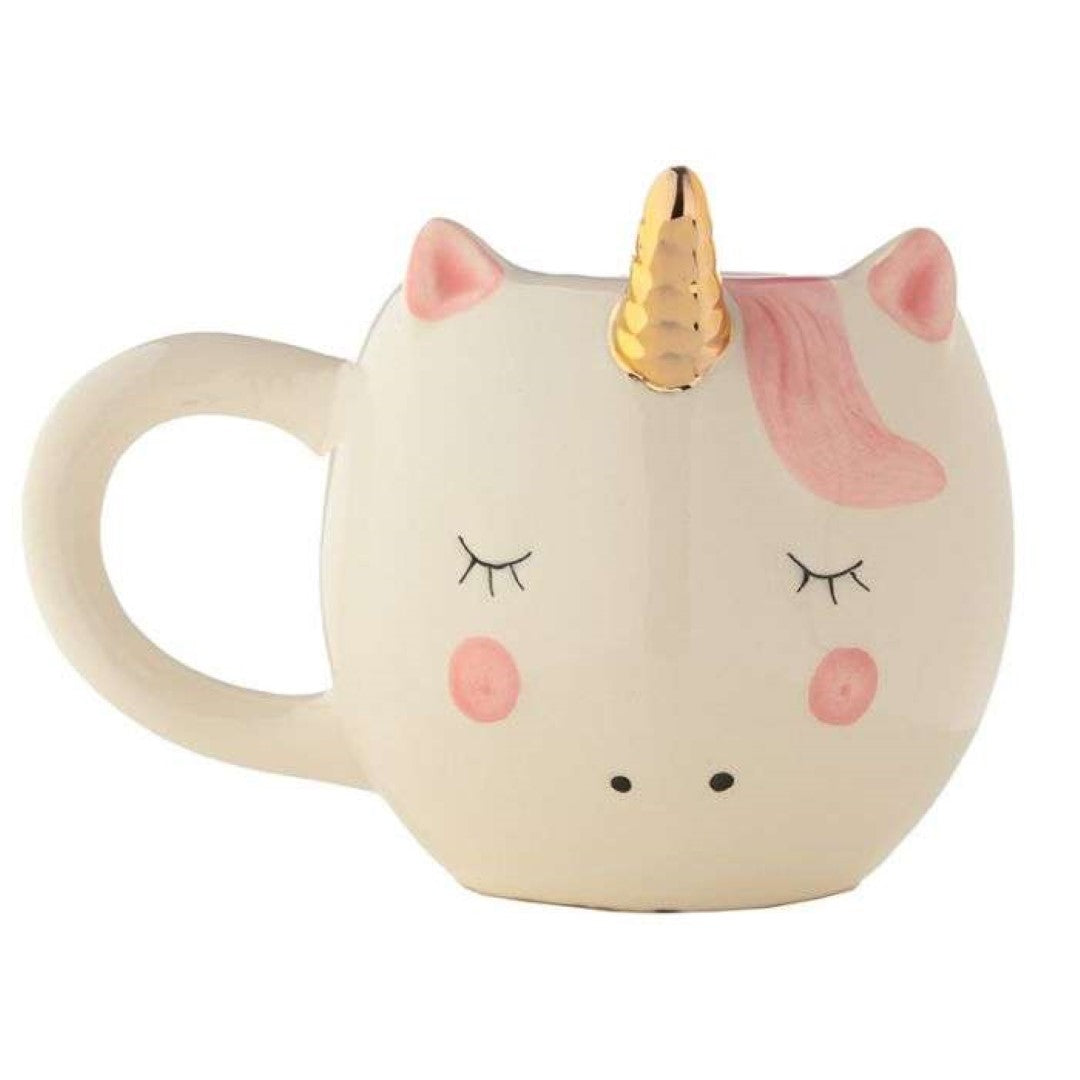 Ceramic Mug - Enchanted Rainbows Unicorn Shaped (560ml)