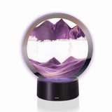 LED Sand Art - Purple (19cm)