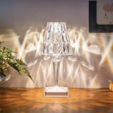Touch Lamp Shade - Sparkling Crystal (25.6cm)