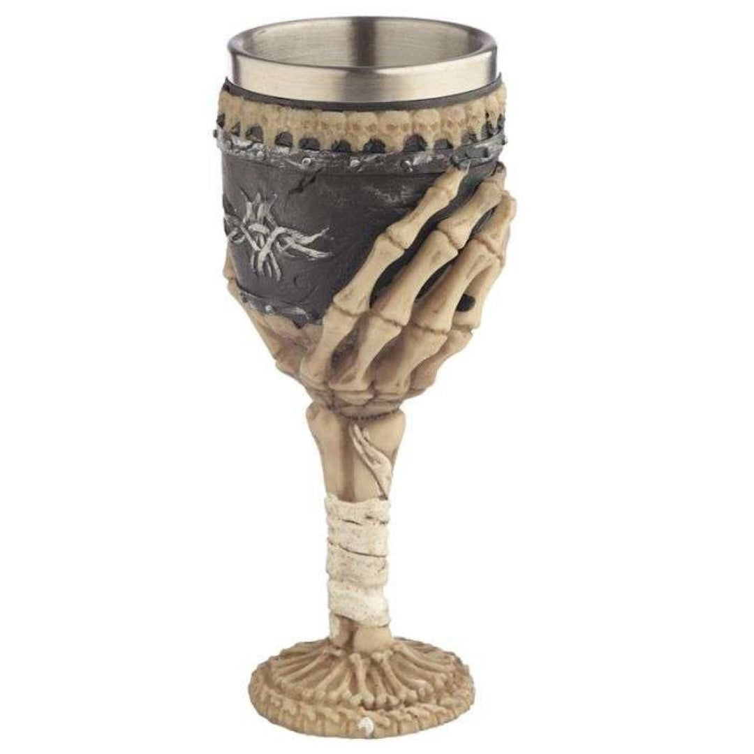 Goblet - Decorative Skeleton Arm (19cm)