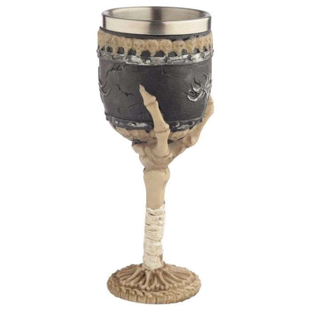 Goblet - Decorative Skeleton Arm (19cm)