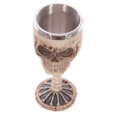 Goblet - Decorative Skull & Spine (18cm)