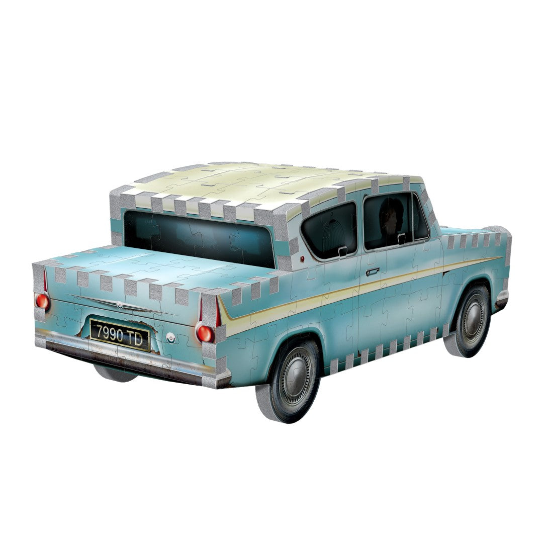 Mini 3D Jigsaw Puzzle - WREBBIT 3D FLYING FORD ANGLIA