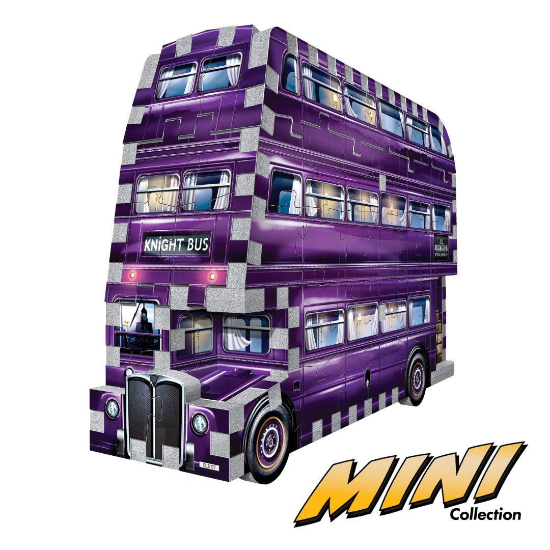 Mini 3D Jigsaw Puzzle - WREBBIT 3D The Knight Bus