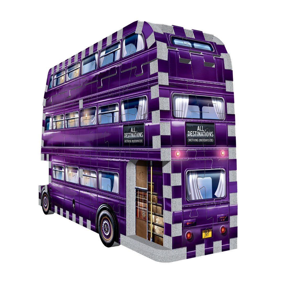 Mini 3D Jigsaw Puzzle - WREBBIT 3D The Knight Bus