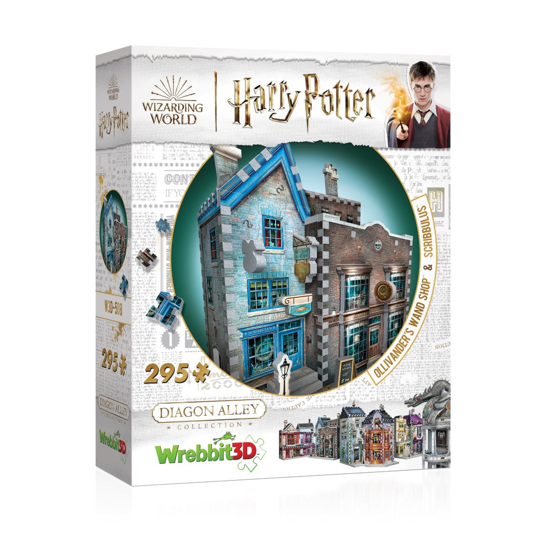 3D Jigsaw Puzzle - WREBBIT 3D OLLIVANDER'S WAND SHOP