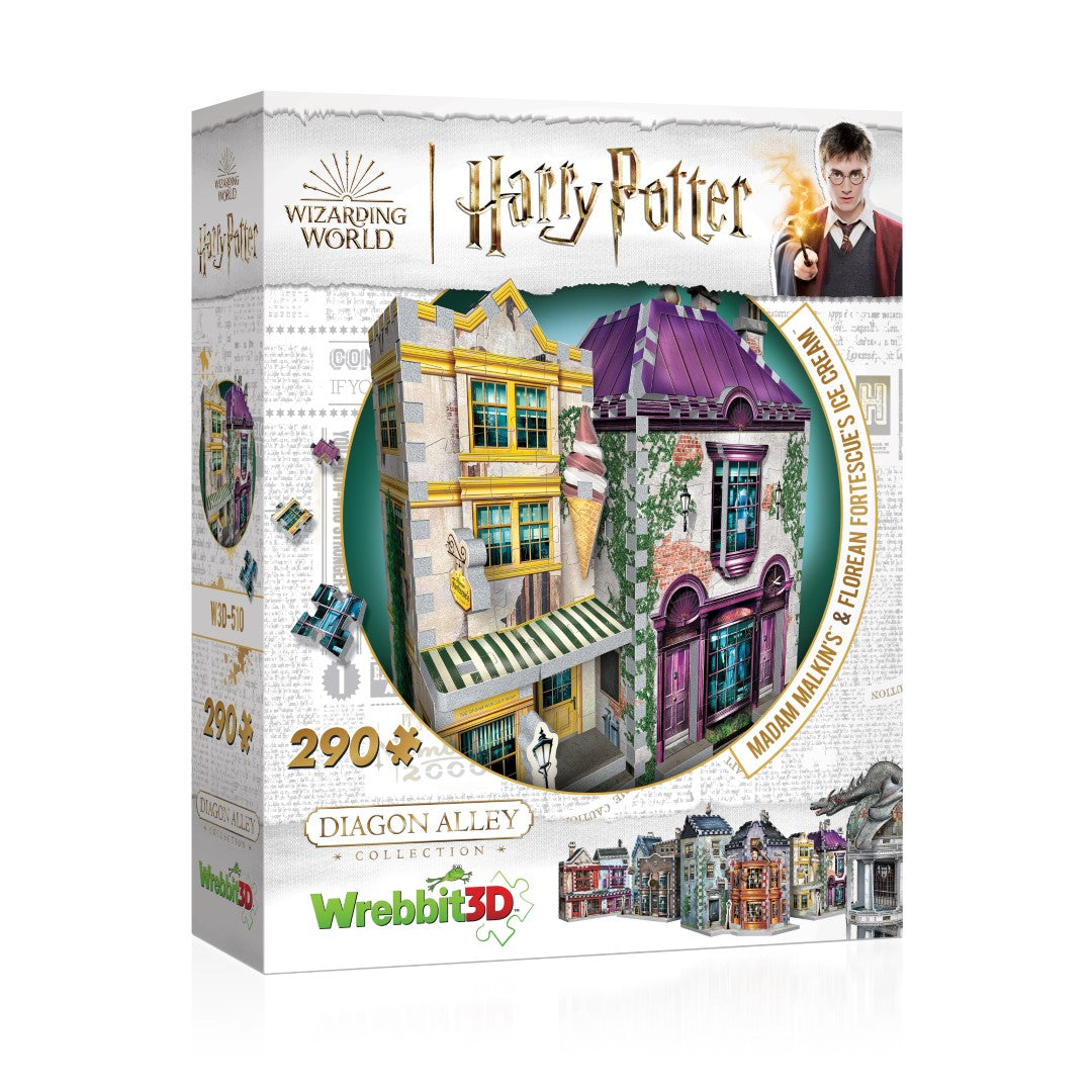 3D Jigsaw Puzzle - WREBBIT 3D MADAM MALKIN'S & FLOREAN