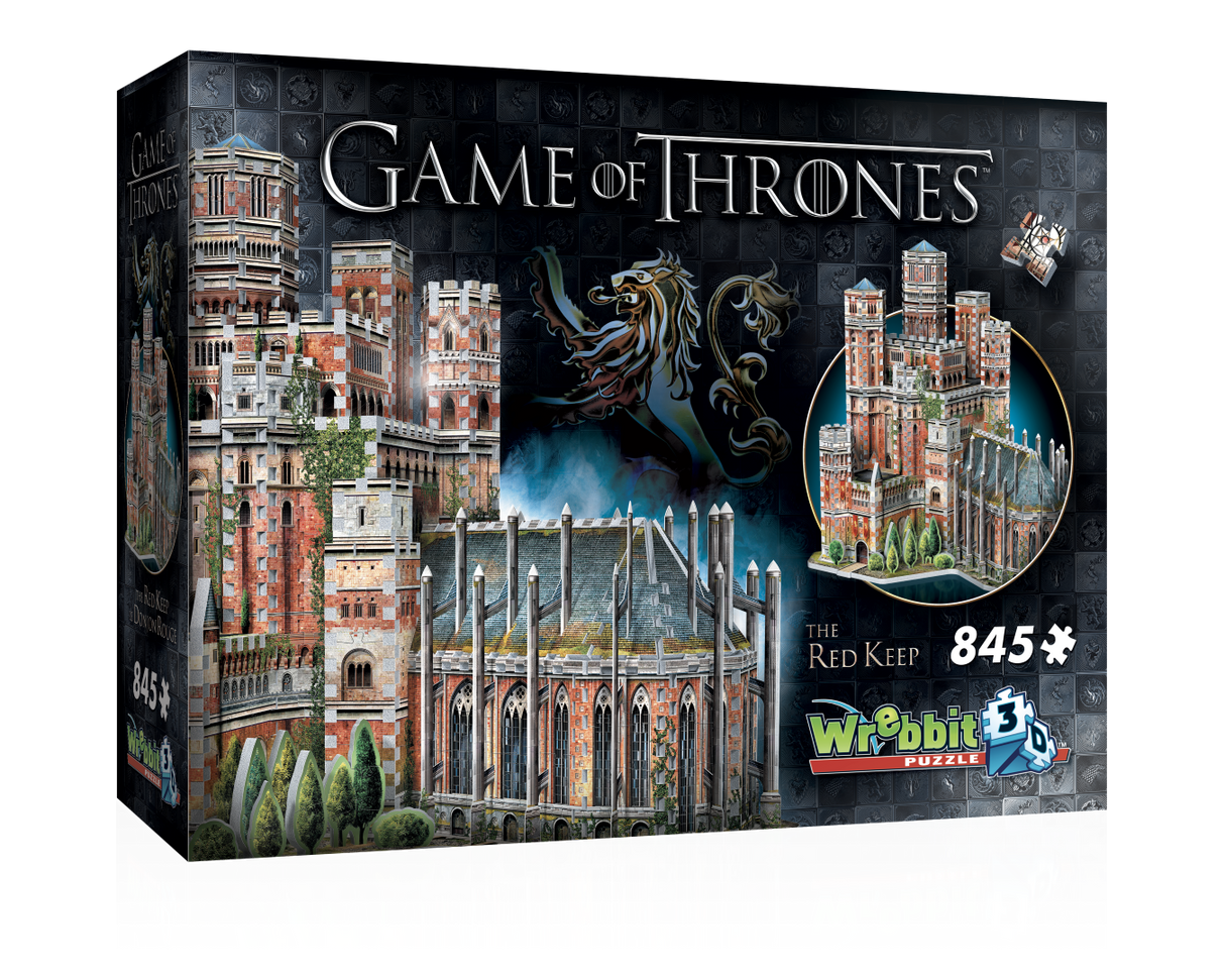 3D Jigsaw Puzzle - WREBBIT 3D THE RED KEEP