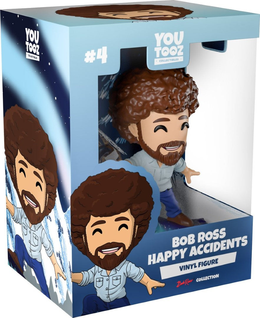 Collectible Figurine - Youtooz BOB ROSS HAPPY ACCIDENTS VINYL (5")