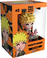 5-inch Youtooz Naruto Ramen vinyl figurine with chopsticks, showcasing Naruto in casual attire enjoying ramen.