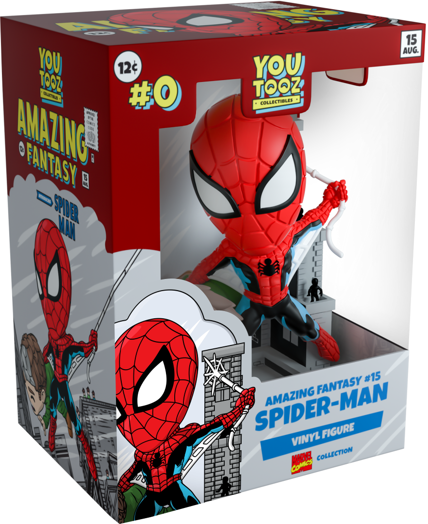 Collectible Figurine - Youtooz AMAZING FANTASY SPIDERMAN #15 VINYL (5")