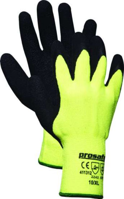 Prosafe Hi Visibility Winter Grip-S - XL (Pair)