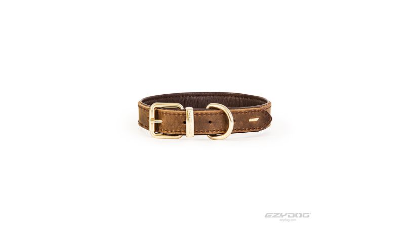 Dog Collar - ED Oxford Brown (XS)