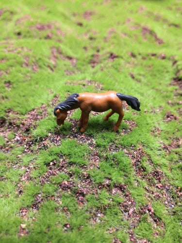 Ornament - Fairy Garden Brown Horse