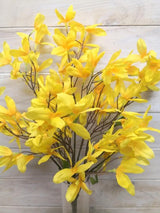 Artificial Forsythia Bush - Large (Yellow)